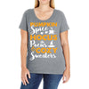 fall time apparel Ladies Curvy T-Shirt