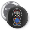 mario Pin-back button