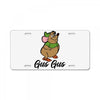Gus Gus License Plate