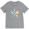 big bang theory sheldon rock V-Neck Tee