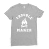 Trouble Maker Ladies Fitted T-Shirt