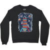 reading rocket ship Crewneck Sweatshirt