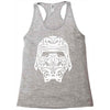 kylo ren helmet w Racerback Tank