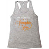 my favorite season is pumpkin spice Racerback Tank