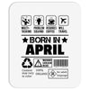 Born In April Mousepad