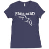 lynyrd skynard free bird ronnie van zant Ladies Fitted T-Shirt