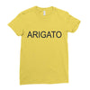arigato Ladies Fitted T-Shirt