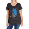 the looking glass Ladies Curvy T-Shirt