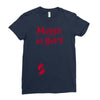 Muggle On Board Red Ladies Fitted T-Shirt