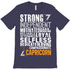 Strong Independent Motivated Capricorn T-Shirt