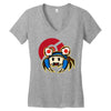 parasoad Women's V-Neck T-Shirt