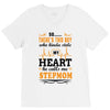 There's This Boy Who Stole My Heart He Calls Me Stepmom V-Neck Tee