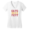 OktoBeerFest Women's V-Neck T-Shirt