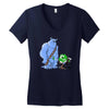 hike n chulley Women's V-Neck T-Shirt