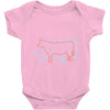 an exhaustive guide to cuts of meat Baby Onesie