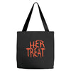 her treat Tote Bags