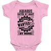Aquarius Hated By Many Wanted By Plenty Baby Onesie
