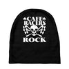 biker t shirt cafe racers ton up boys rockers greasers rock &amp; roll Baby Beanies