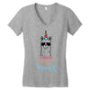 i choose to be a unicorn Women's V-Neck T-Shirt