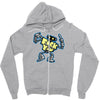 fuck you, human! Zipper Hoodie