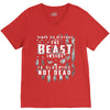 make no mistake the beast inside V-Neck Tee