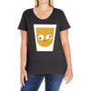 crazy Ladies Curvy T-Shirt