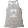 this guy loves wisconsin Racerback Tank