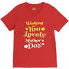 wishing you lovely mother's day V-Neck Tee