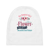 An August Girl Like A Flowers Baby Beanies