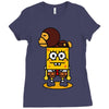 bob l'&eacute;ponge Ladies Fitted T-Shirt