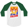 falcon punch out 3/4 Sleeve Shirt