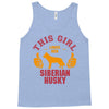 This Girl Loves Siberian Husky Tank Top