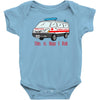 how i roll ambulance Baby Bodysuit