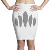 bird feathers nature Pencil Skirts