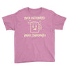 over caffeinated (3) Youth Tee