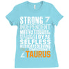 Strong Independent Motivated Taurus Ladies Fitted T-Shirt