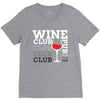 Wine Club pub V-Neck Tee