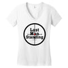 Last Man Standing Women's V-Neck T-Shirt