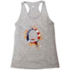 American Flag Q Racerback Tank