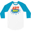 retro tv show unofficial art attack 3/4 Sleeve Shirt
