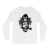 monkey brain out Long Sleeve Shirts