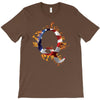 American Flag Q T-Shirt