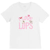 i love lops lots V-Neck Tee