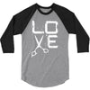 shear love 3/4 Sleeve Shirt