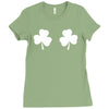 shamrock boobs Ladies Fitted T-Shirt