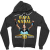 Rafa Nadal 10 Zipper Hoodie