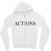 actions Zipper Hoodie