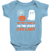 i'm the crazy cat lady Baby Bodysuit