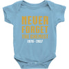 Never Forget The Chemist Baby Onesie