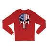 skull u.s.a. back Long Sleeve Shirts